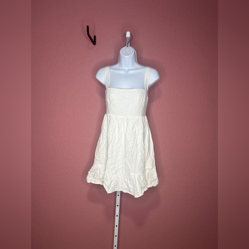 Lulu's White Mini Dress / B32 - Picture 7 of 9